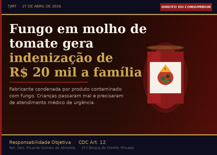 notícia sobre fungo em molho gera dano moral knoepke advocacia